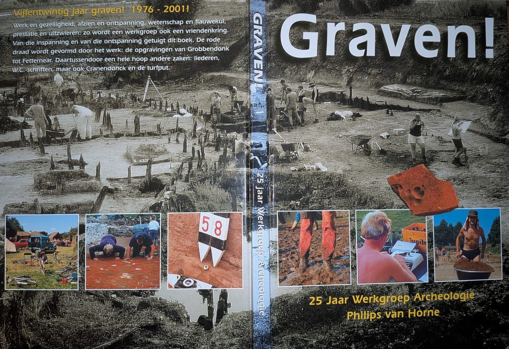 Omslag van het boek Graven! 25 jaar Werkgroep Archeologie Philips van Horne
